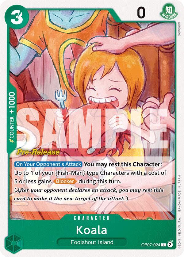 Koala card artwork