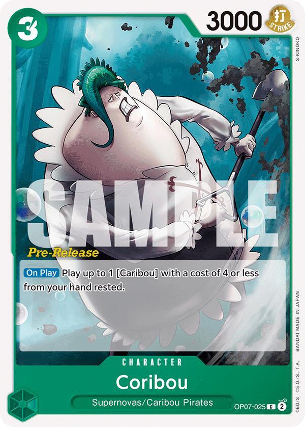Coribou card artwork