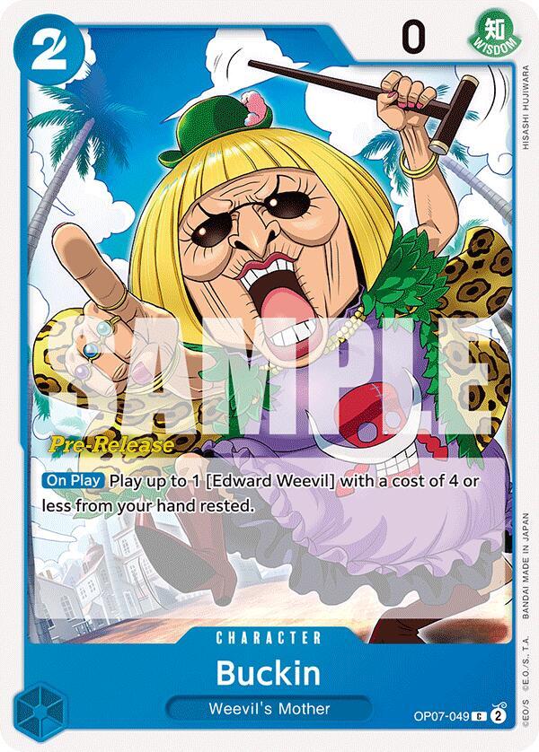 Buckin card artwork