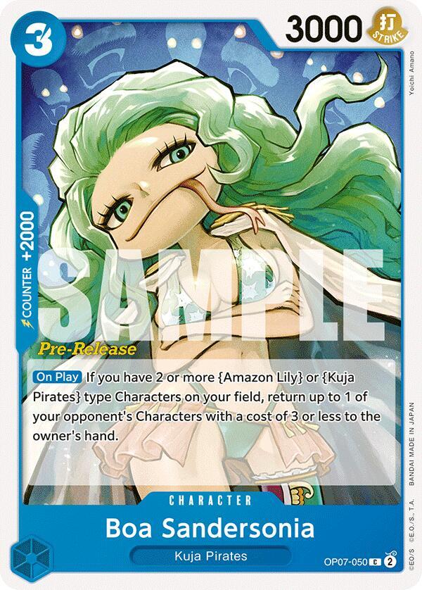 Boa Sandersonia card artwork