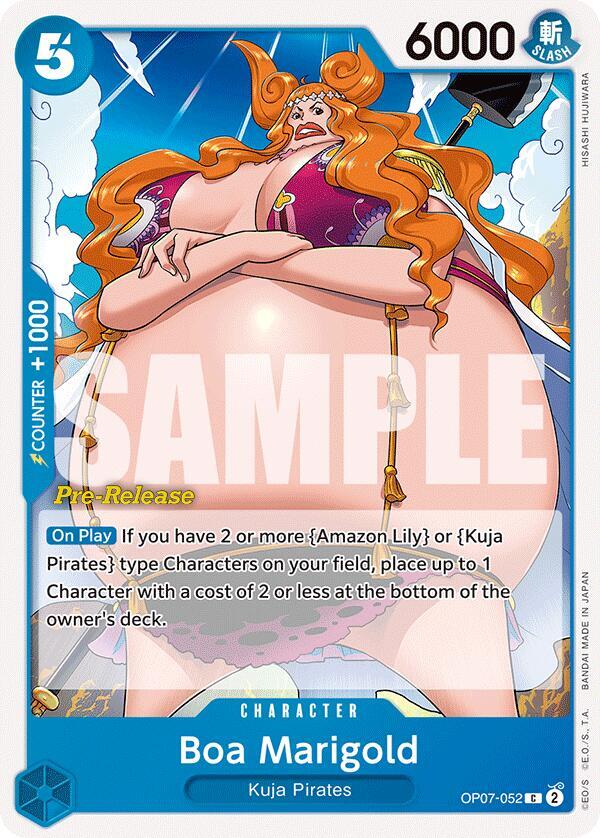 Boa Marigold card artwork