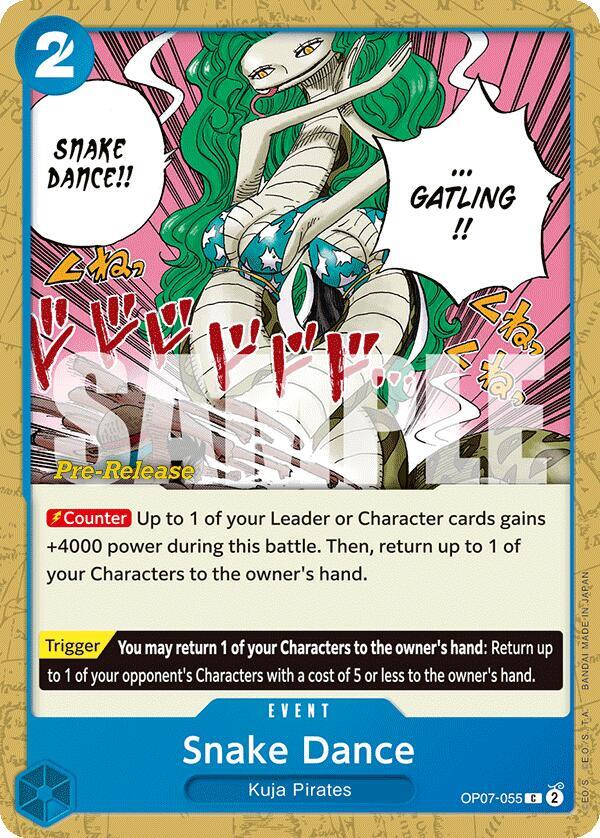 Snake Dance card artwork