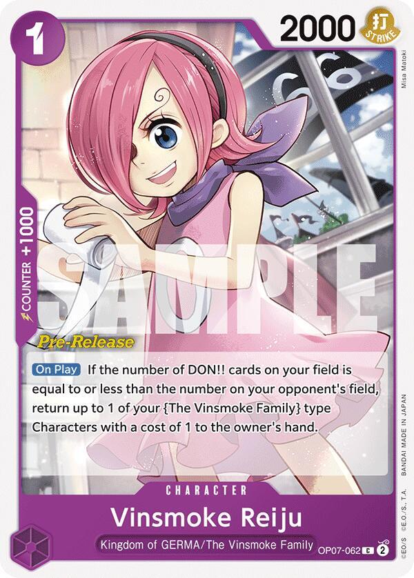 Vinsmoke Reiju card artwork