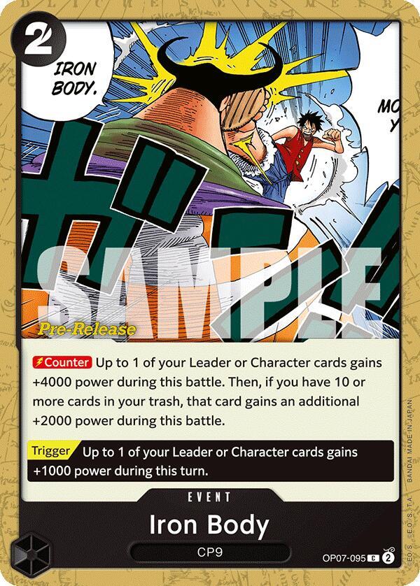 Iron Body card artwork