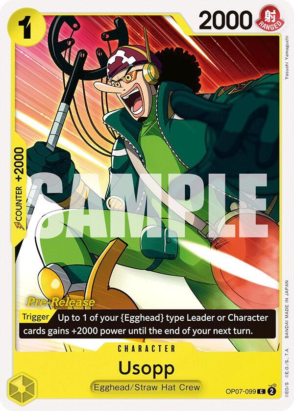 Usopp card artwork