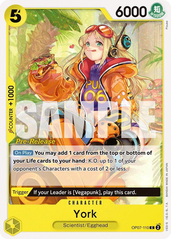 York card artwork