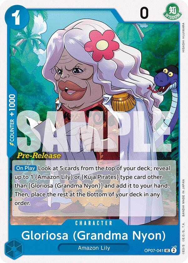 Gloriosa (Grandma Nyon) card artwork