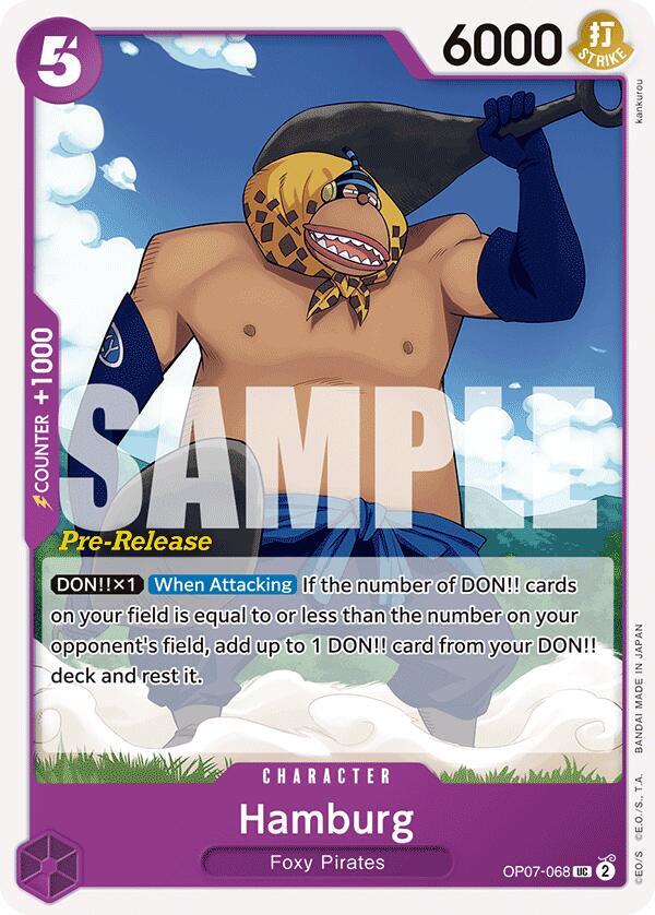 Hamburg card artwork