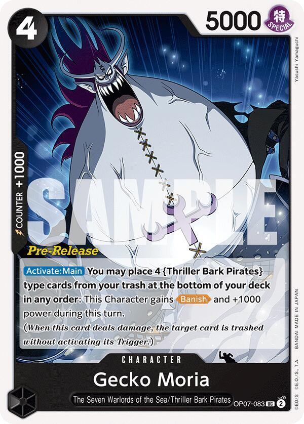 Gecko Moria (083) card artwork