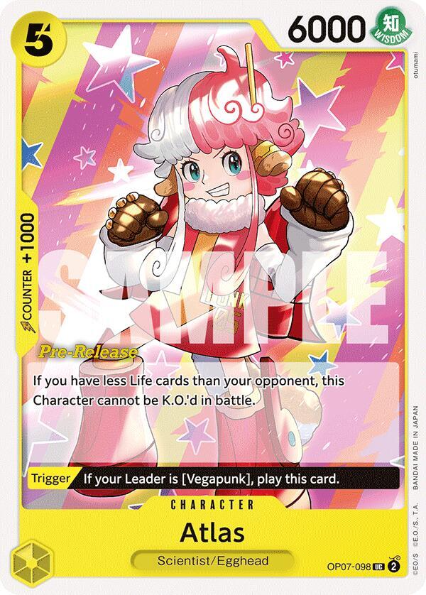 Atlas card artwork