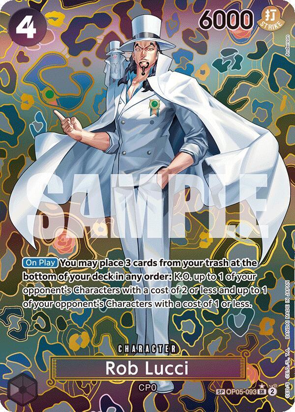 Rob Lucci (SP) card artwork