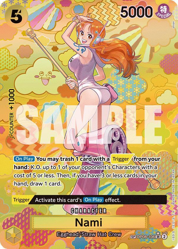 Nami (SP) card artwork