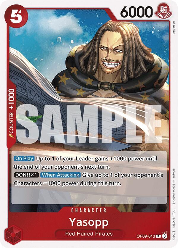 Yasopp card artwork
