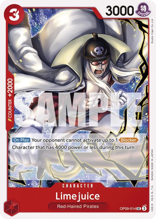 Limejuice card artwork