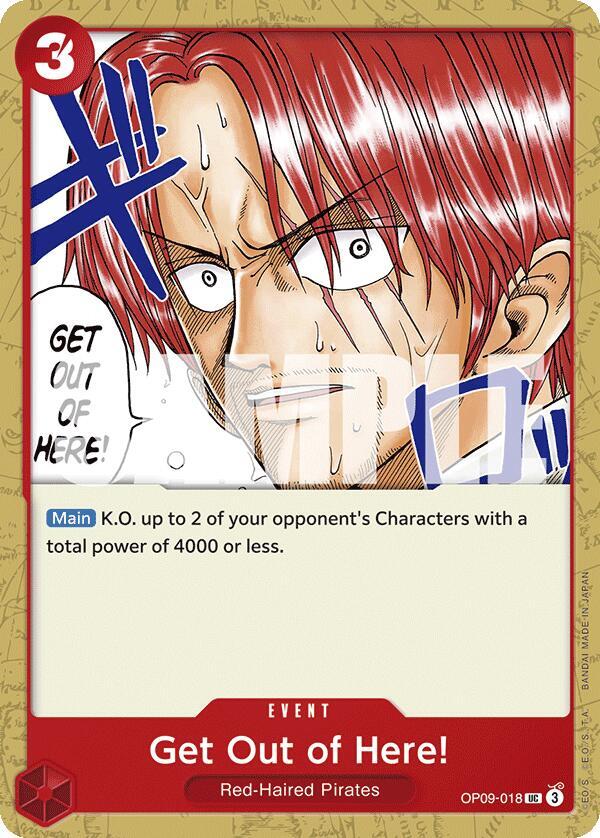 Get Out of Here! card artwork