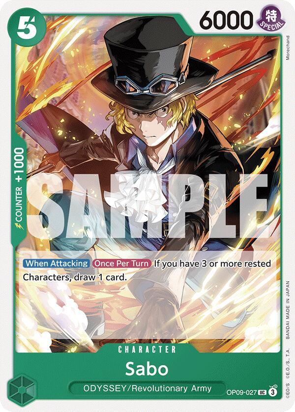 Sabo (027) card artwork