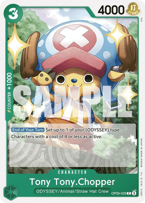 Tony Tony.Chopper card artwork