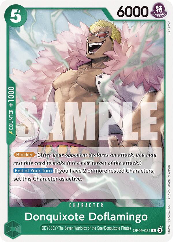Donquixote Doflamingo card artwork