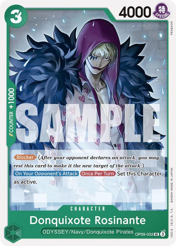 Donquixote Rosinante (032) card artwork