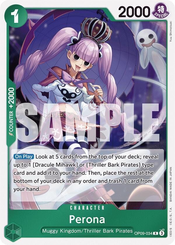 Perona card artwork