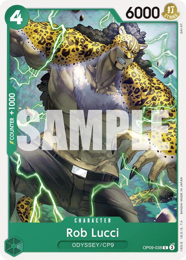 Rob Lucci (038) card artwork