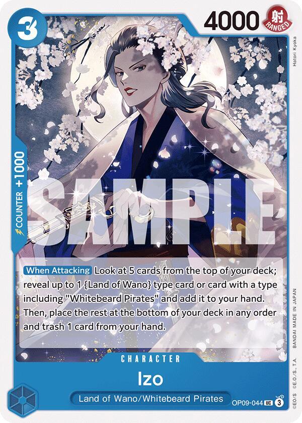 Izo card artwork