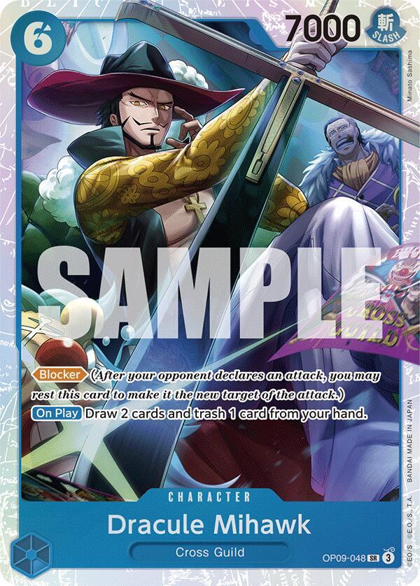 Dracule Mihawk card artwork