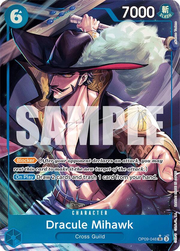 Dracule Mihawk (Parallel) card artwork