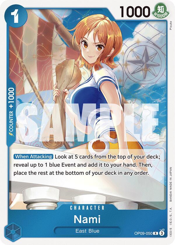Nami (050) card artwork