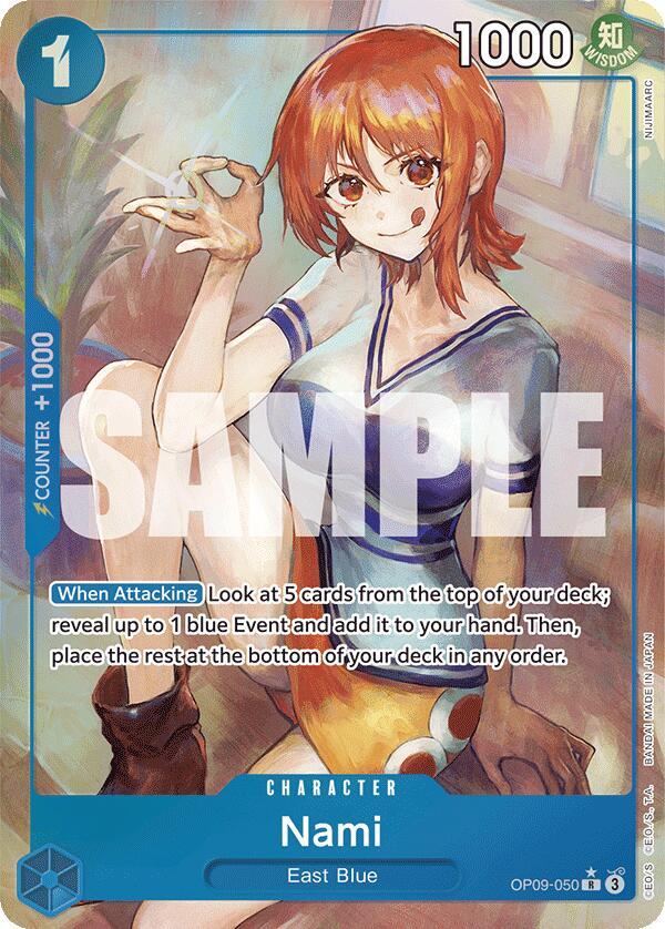 Nami (050) (Parallel) card artwork