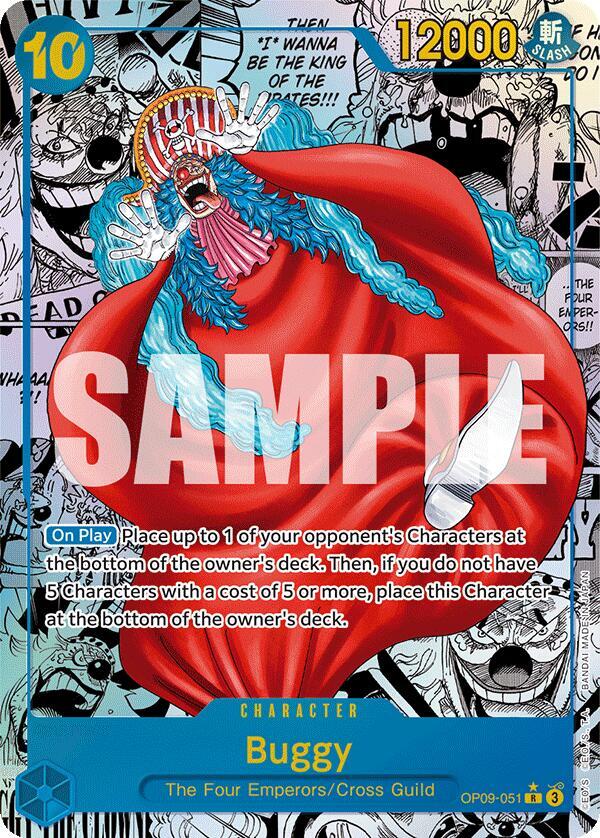 Buggy (051) (Manga) card artwork