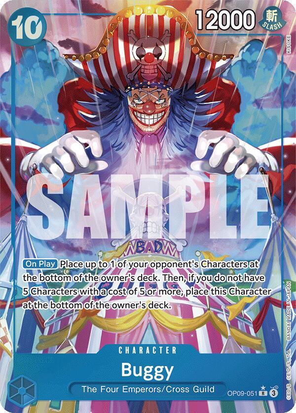 Buggy (051) (Alternate Art) card artwork