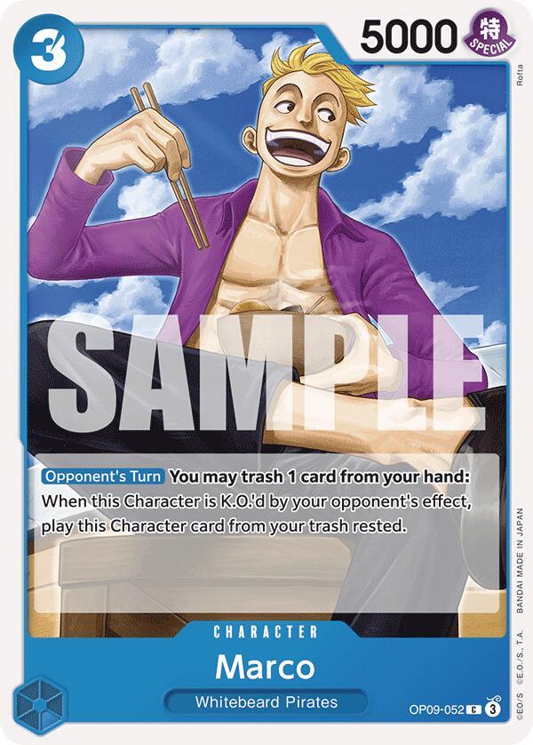 Marco card artwork