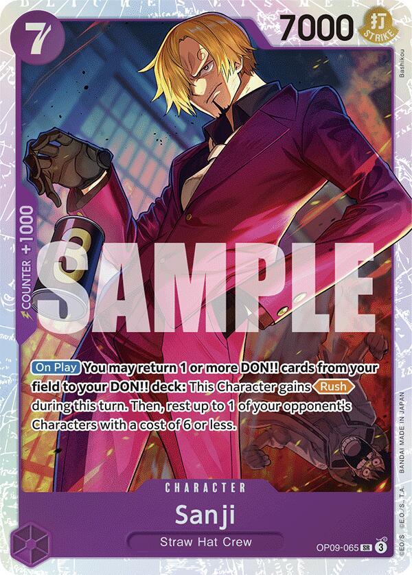 Sanji (065) card artwork