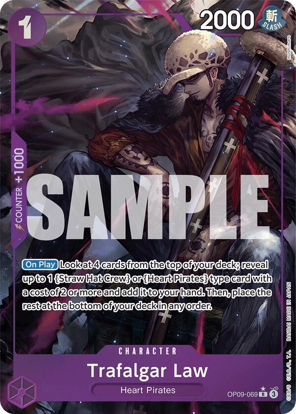 Trafalgar Law (069) (Parallel) card artwork