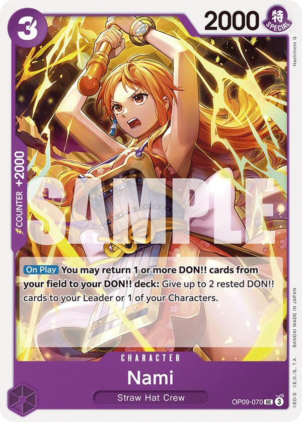 Nami (070) card artwork