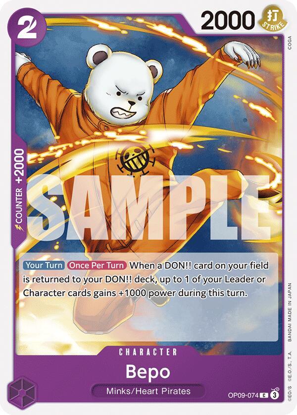 Bepo card artwork