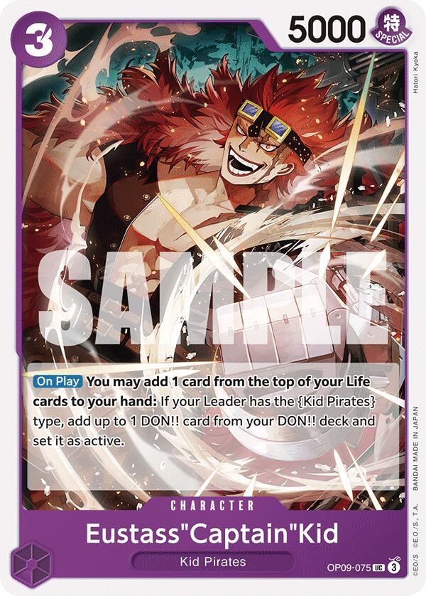 Eustass"Captain"Kid card artwork