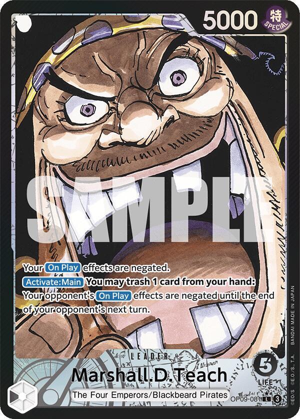 Marshall.D.Teach (081) (Parallel) card artwork