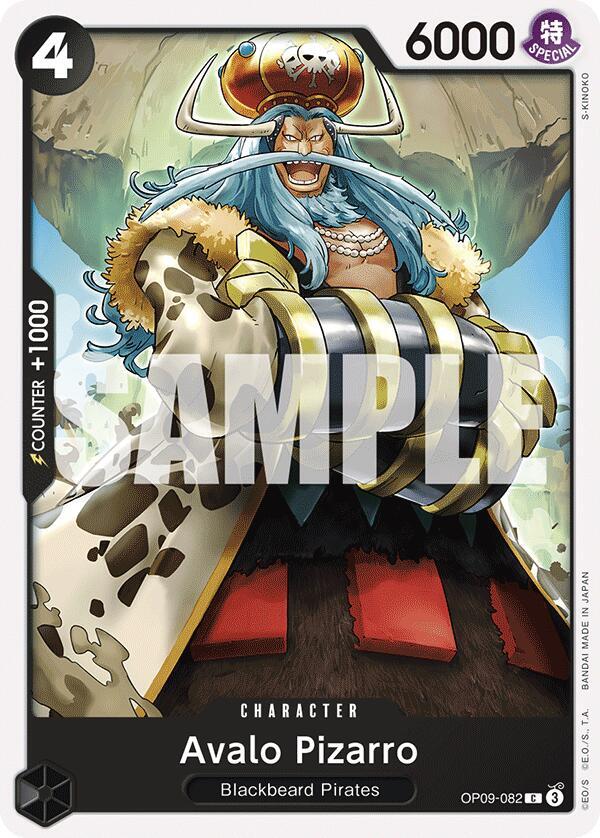 Avalo Pizarro card artwork