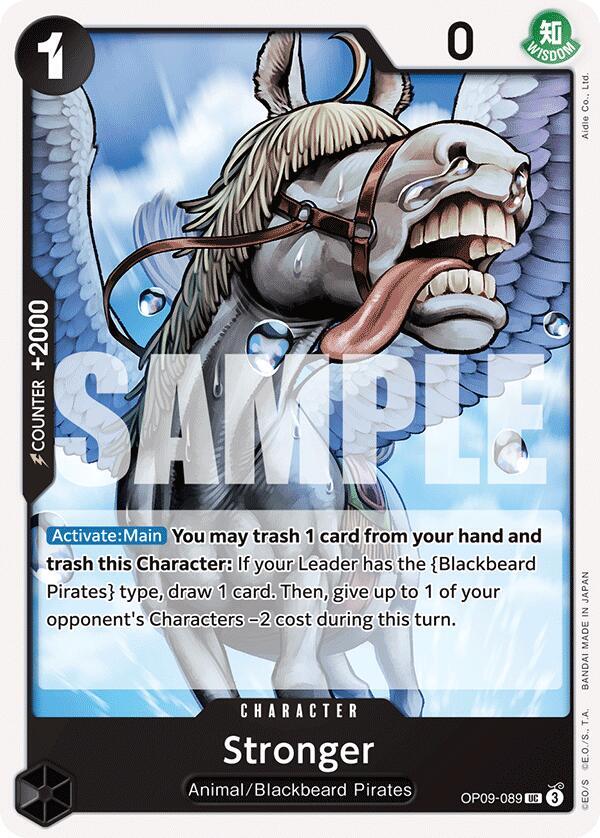 Stronger card artwork