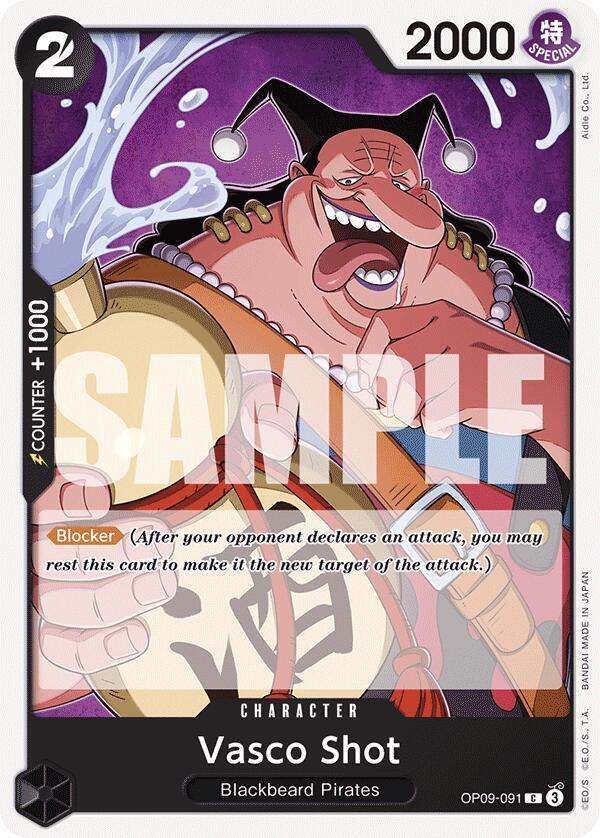 Vasco Shot card artwork
