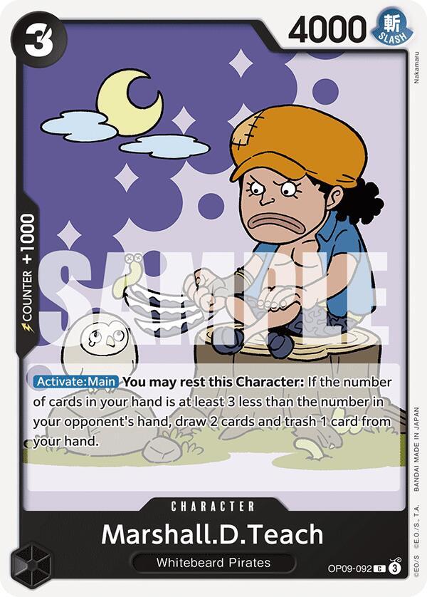 Marshall.D.Teach (092) card artwork