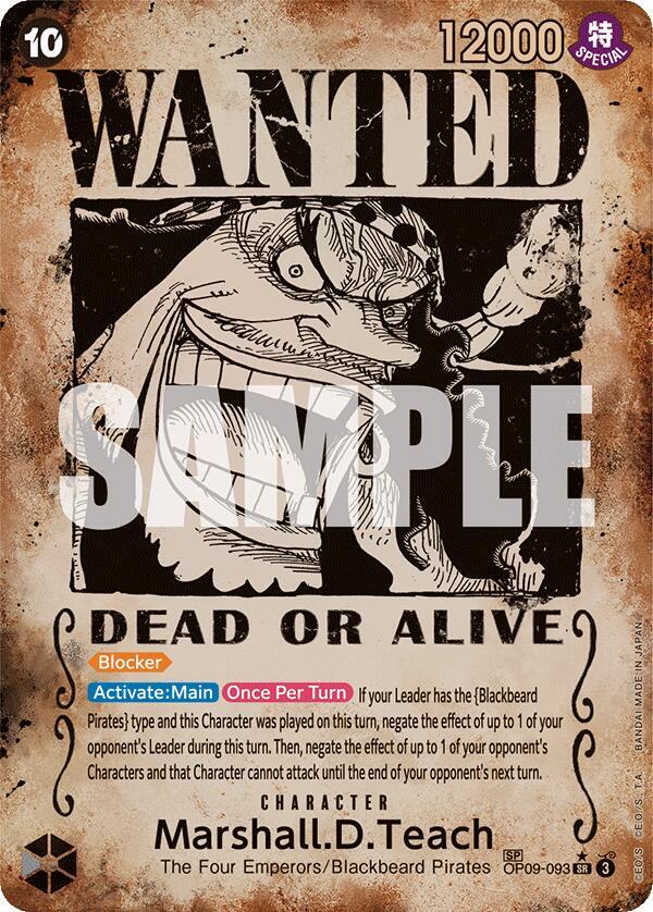 Marshall.D.Teach (093) (Wanted Poster) card artwork