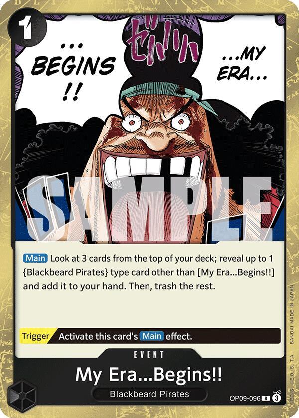 My Era...Begins!! card artwork