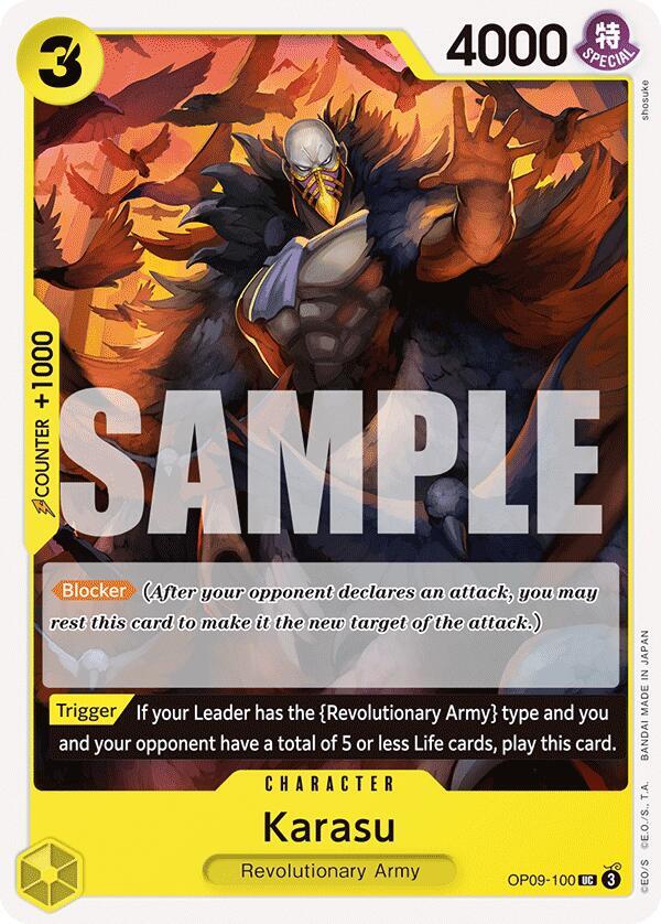 Karasu card artwork
