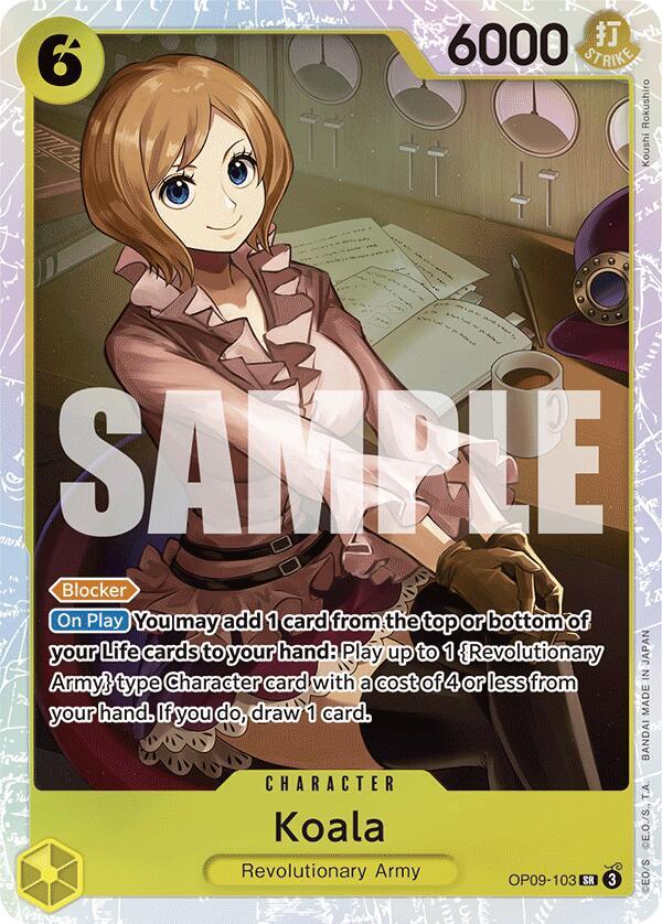 Koala card artwork