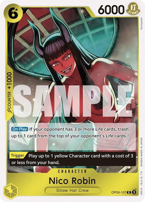 Nico Robin (107) card artwork