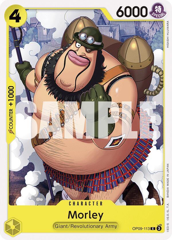 Morley card artwork