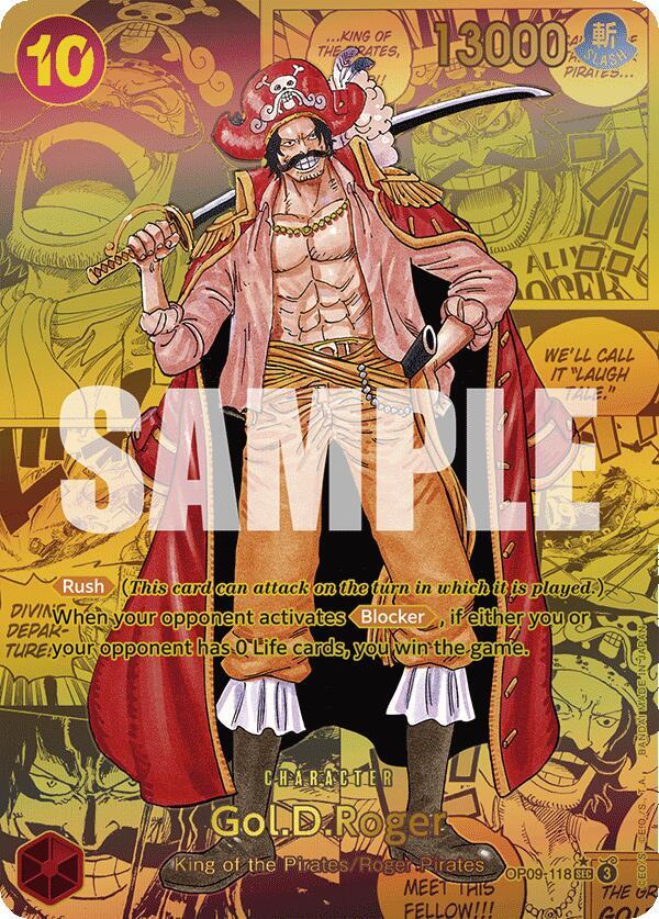 Gol.D.Roger (Manga) card artwork